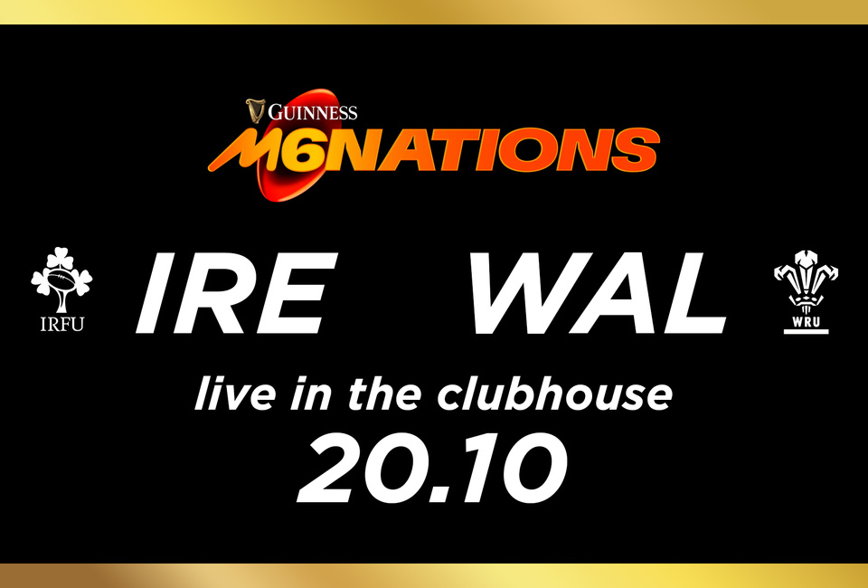 Live 6 Nations: IRE v WAL